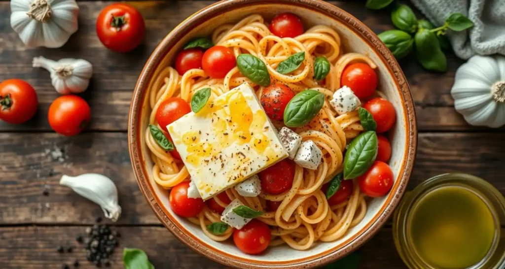 Baked Feta Pasta Recipe