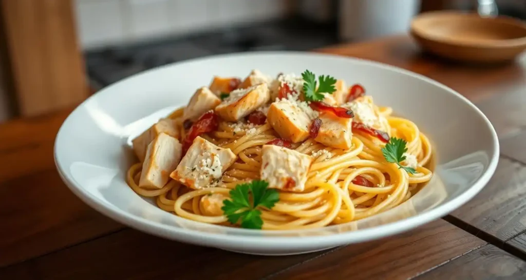 chicken carbonara